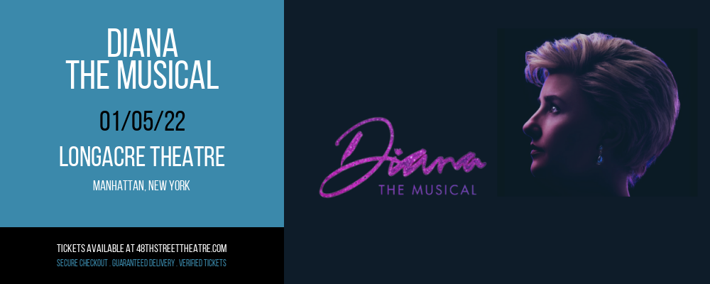 Diana - The Musical at Longacre Theatre tickets Diana - The Musical at Longacre Theatre