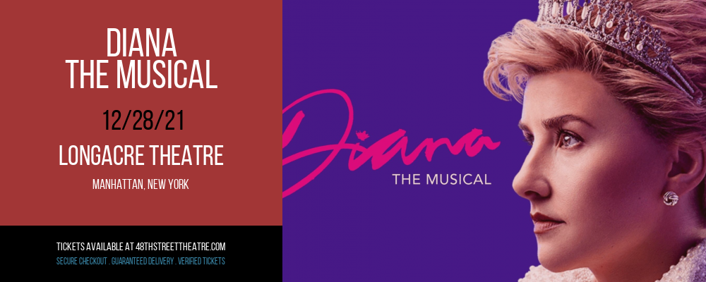 Diana - The Musical at Longacre Theatre tickets Diana - The Musical at Longacre Theatre
